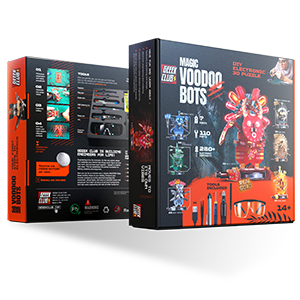 Электронный конструктор Magic Voodoo Bots+Tools